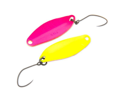 NORIES MASUKUROUTO 2,0g Spoon in Fluo-Gelb und Pink | NO-4031 WORLD OF TROUT