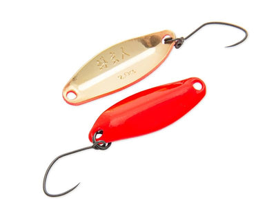 NORIES MASUKUROUTO 2,0g Spoon in Fluo-Rot und Gold | NO-4030 WORLD OF TROUT