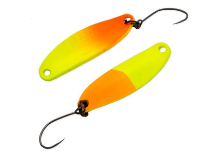 NORIES MASUKUROUTO 3,7g Spoon in Orange und Fluo-Gelb | NO-6247 WORLD OF TROUT