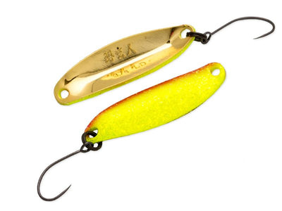 NORIES MASUKUROUTO 3,7g Spoon in Atomic Glitter und Gold | NO-6259 WORLD OF TROUT