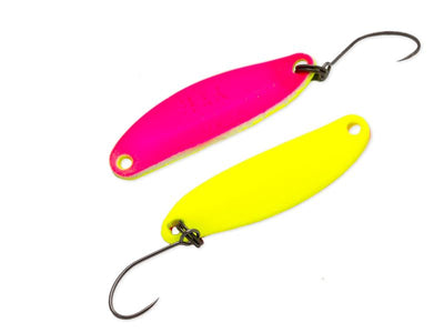 NORIES MASUKUROUTO 3,7g Spoon in Fluo-Gelb und Pink | NO-6280 WORLD OF TROUT