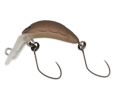 NORIES RICE 22 Wobbler in Braun von der Seite | NO-14752 WORLD OF TROUT