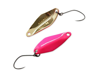 NORIES ROONEY 1,5g Spoon in Fluo-Pink und Gold | NO-10161 WORLD OF TROUT