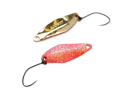 NORIES ROONEY 1,5g Spoon in Orange-Rot Glitter und Gold | NO-10162 WORLD OF TROUT