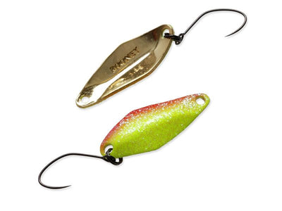 NORIES ROONEY 1,5g Spoon in Atomic Glitter und Gold | NO-10164 WORLD OF TROUT