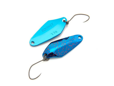 NORIES ROONEY 1,5g Spoon in Dunkelblau Glitter und Hellblau | NO-11188 WORLD OF TROUT