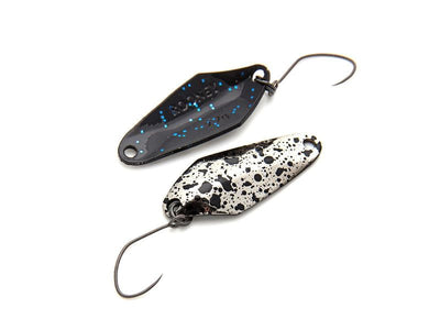 NORIES ROONEY 2,2g Spoon in Silber-Schwarz und Schwarz Glitter | NO-10658 WORLD OF TROUT