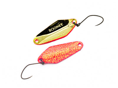 NORIES ROONEY 2,2g Spoon in Orange-Rot Glitter und Gold | NO-13020 WORLD OF TROUT