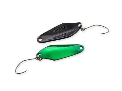 NORIES ROONEY 2,2g Spoon in Grün und Schwarz | NO-16860 WORLD OF TROUT