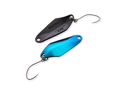 NORIES ROONEY 2,2g Spoon in Blau und Schwarz | NO-16861 WORLD OF TROUT