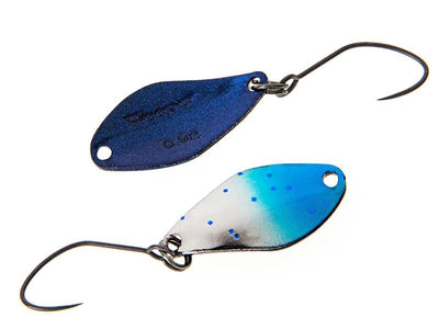 NORIES ROONEY 1,5g Spoon in Silberblau und Blau-Metallic | NO-11365 WORLD OF TROUT