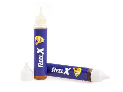 Zwei Flaschen a 30 ml ReelX Hightech Rollenoel von Scandex | SC-RX30 WORLD OF TROUT